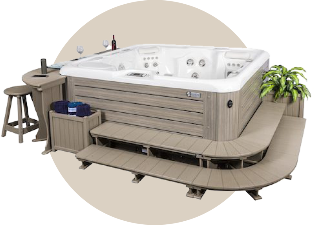 Elegant Hot Tub Surrounds A&B Outdoor Products