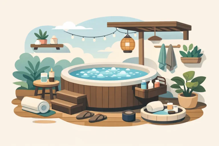 Best Hot Tub Accessories for Small Spaces
