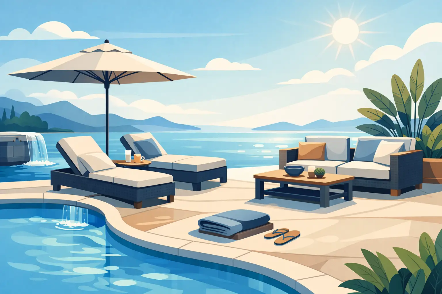 Choosing Weatherproof Spa Side Furniture