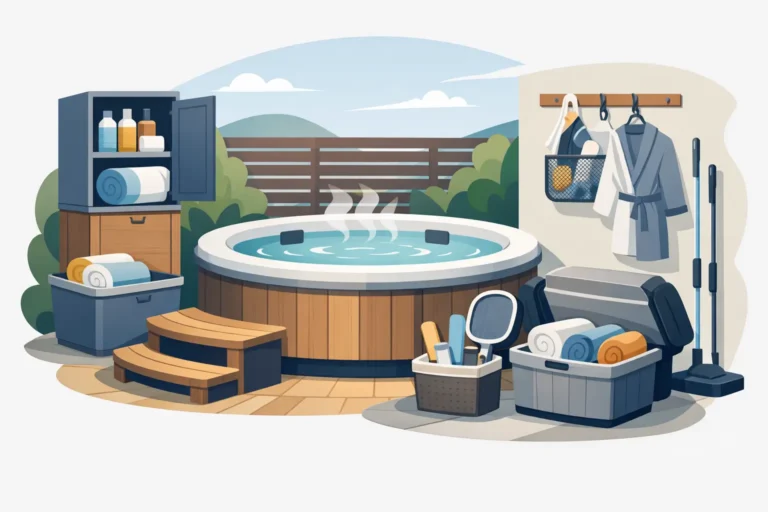 Hot Tub Storage Accessories That Work