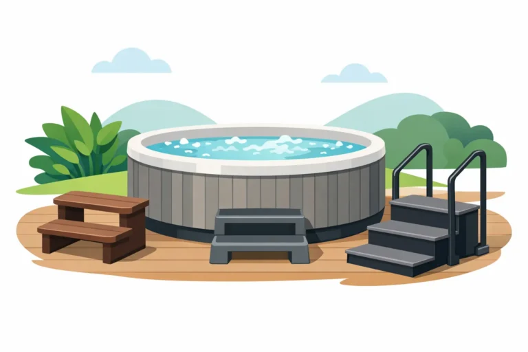 How to Choose Hot Tub Steps That Fit