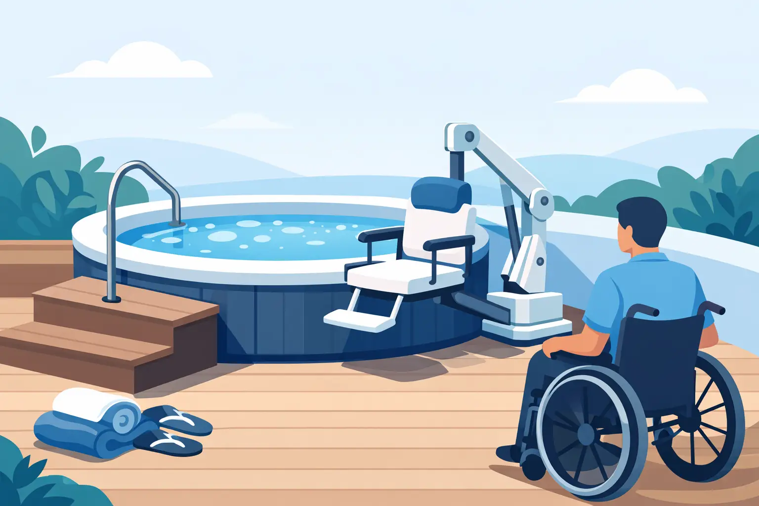 How to Improve Hot Tub Accessibility