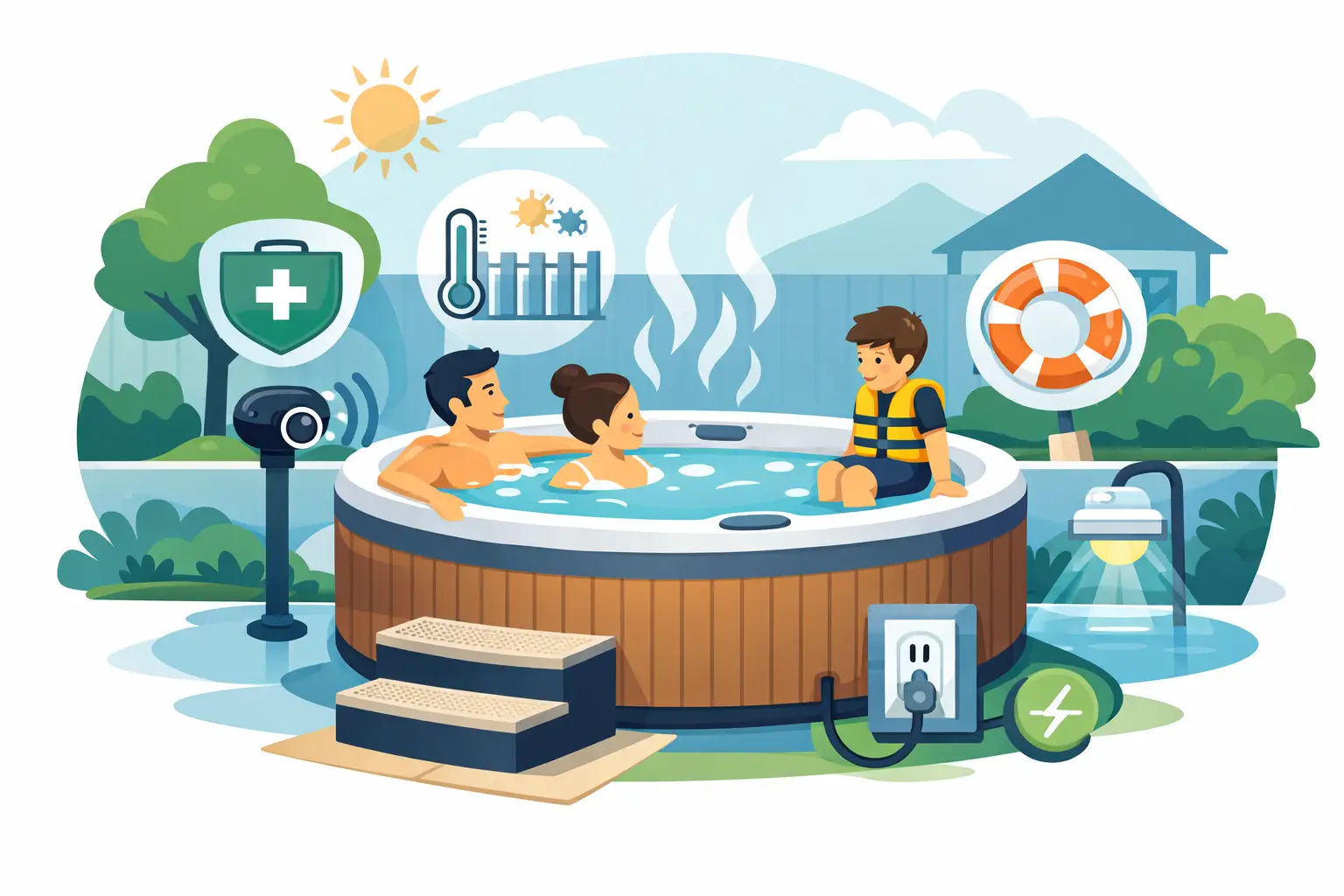 7 Hot Tub Safety Upgrades for a Safer Backyard