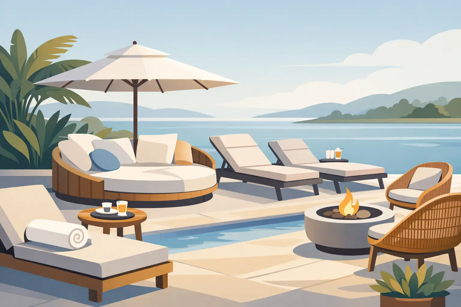 Spa Side Furniture That Fits How You Relax