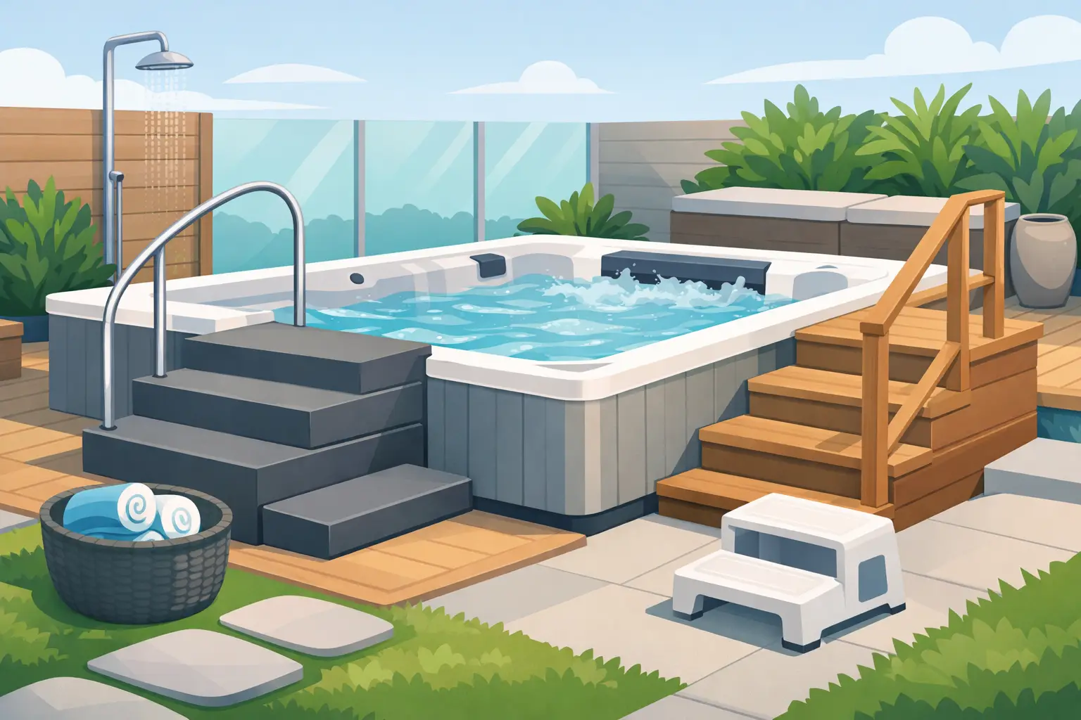 Top Swim Spa Entry Upgrades That Improve Access