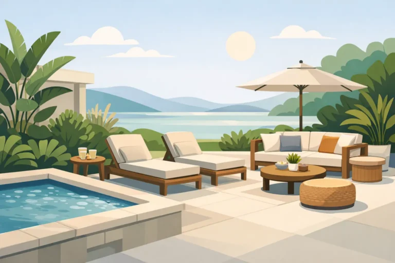 A Guide to Spa Side Furniture That Fits Your Space