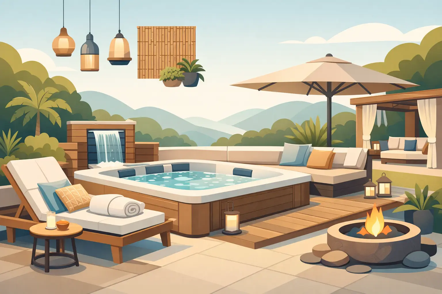 How to Customize Spa Furniture for Your Backyard