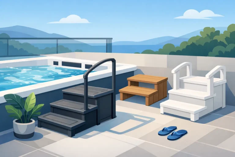 How to Pick Swim Spa Stairs That Fit Right