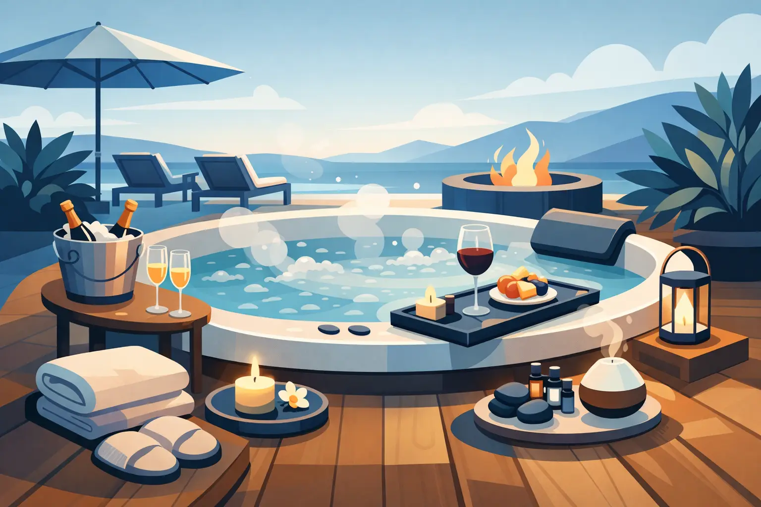 Luxury Hot Tub Accessories That Earn Their Place