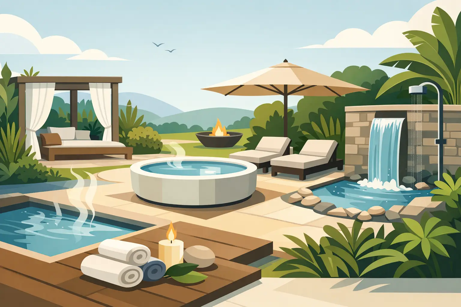 Outdoor Spa Design Trends for a Better Backyard