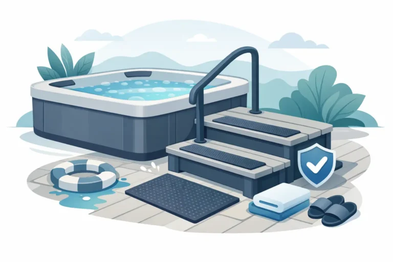 Spa Step Safety Features That Matter Most