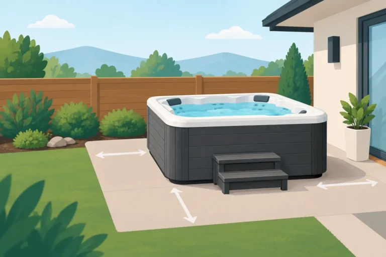 A Guide to Hot Tub Clearance and Placement